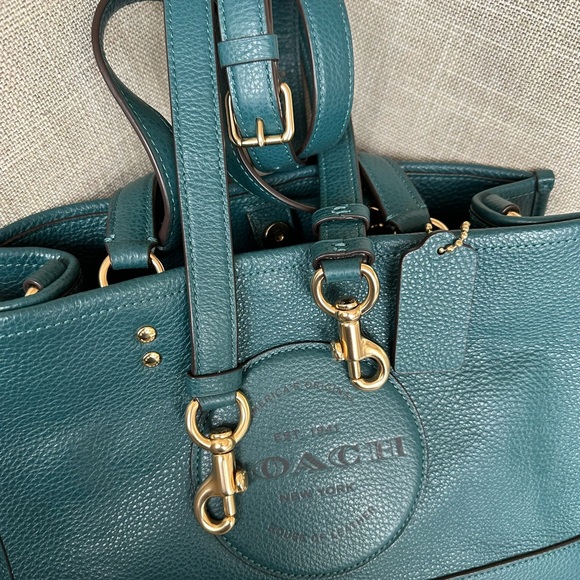 Coach Dempsey Carryall tote bag medium like new - Picture 10 of 12